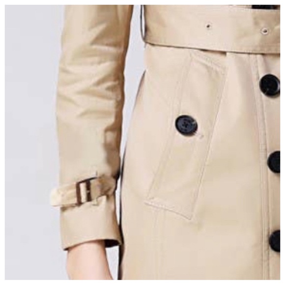 Chic British Buckle Double Breasted Fabulous Trench Coat - Picture 3 of 4